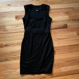 Vintage Fredericks of Hollywood Black Cocktail Dress